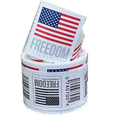 2023 - First-Class Forever Stamp - Freedom Flag Roll ( 100 Stamps )