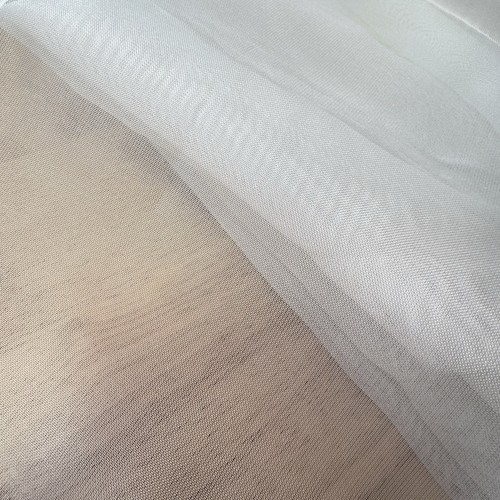 Lot 7 VTG White Sheer Organza Fabric Cuts – 59yd Total 3.5ft Wide Bridal Decor - Picture 12 of 12
