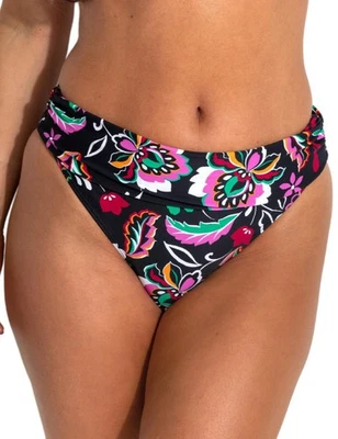 L-14 Pour Moi Sunshine Bikini Calzoncillo Plegable Cintura Mujer Traje de Baño 25104R - Imagen 1 de 4