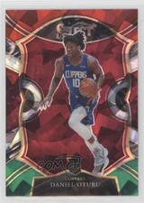 2020 Panini Select Concourse Red White Green Cracked Ice Prizm Daniel Oturu 0c6