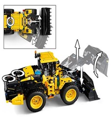 Technic Volvo L120 Electric Wheel Loader 42209, 973 Pieces
