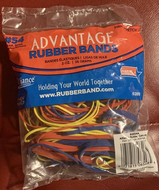 Rubber Bands Size 54 (Assorted Size & Color) Heavy Duty Made in USA eBay