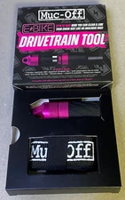 Muc-Off Ebike Drivetrain Tool, Pink,  5 mm, 6 mm hex & T30 Torx Bits  20652