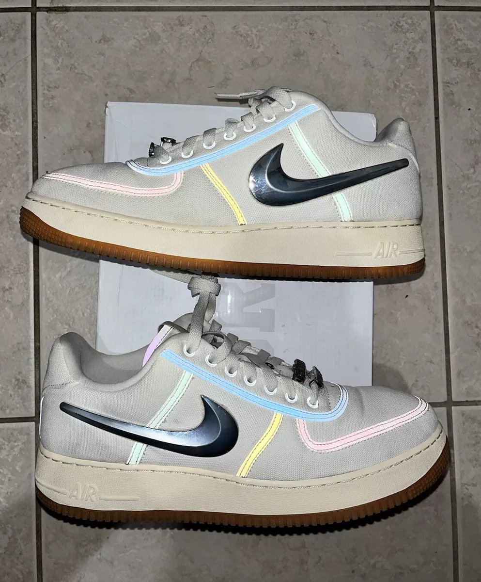 Esmerado para castigar pausa Nike Air Force 1 x Travis Scott Sail | eBay