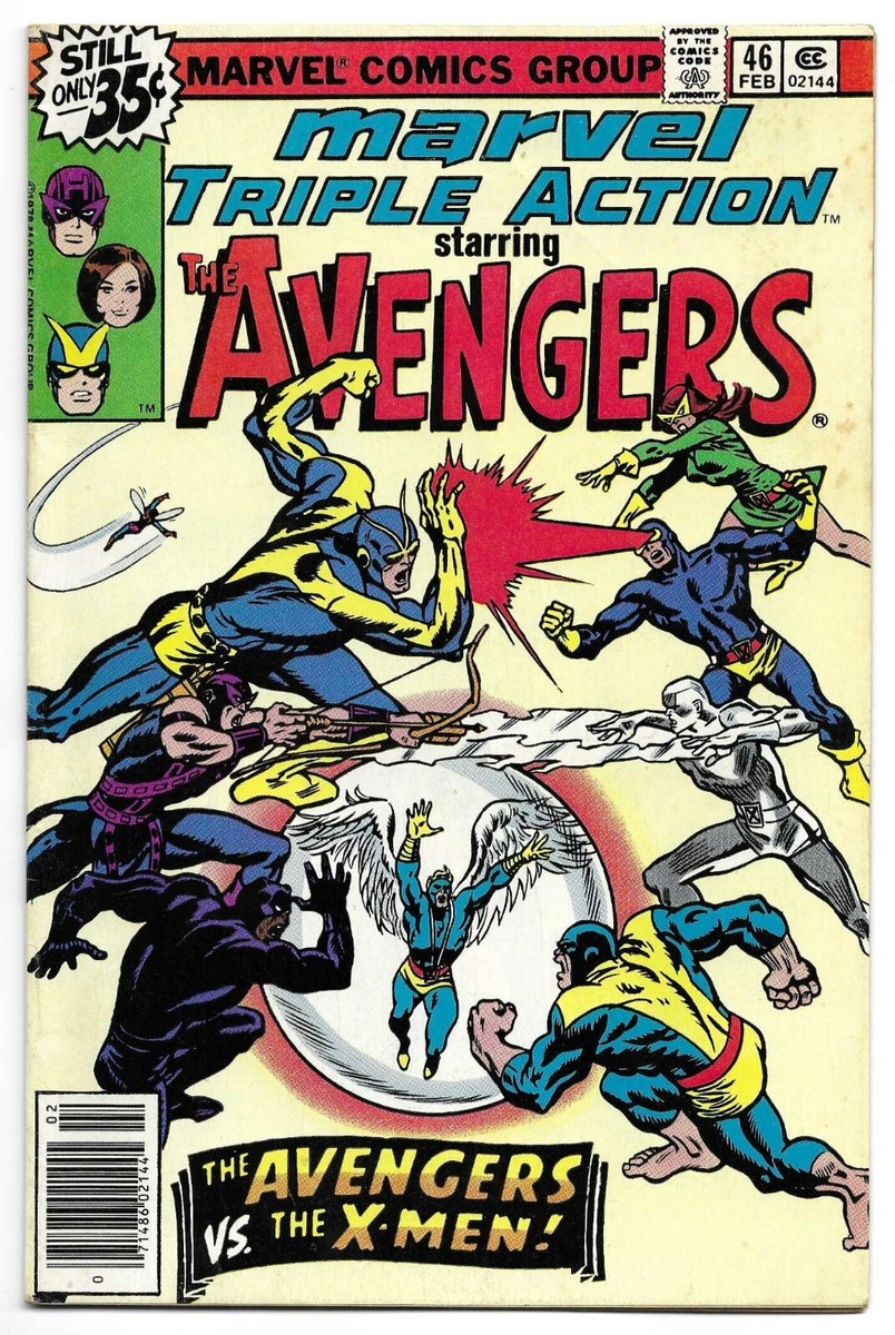 MARVEL TRIPLE ACTION #46 FEBRUARY 1979 VERY FINE CONIDITION X-MEN