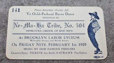 Vintage Invite For Old Fashion Barn Dance By Nemaha Tribe Brooklyn
