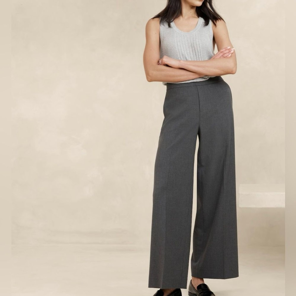 Banana Republic Factory Hayden Wide-Leg Pants | eBay