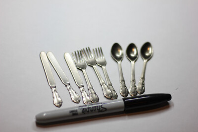 Mini Silverware for Crafting | eBay