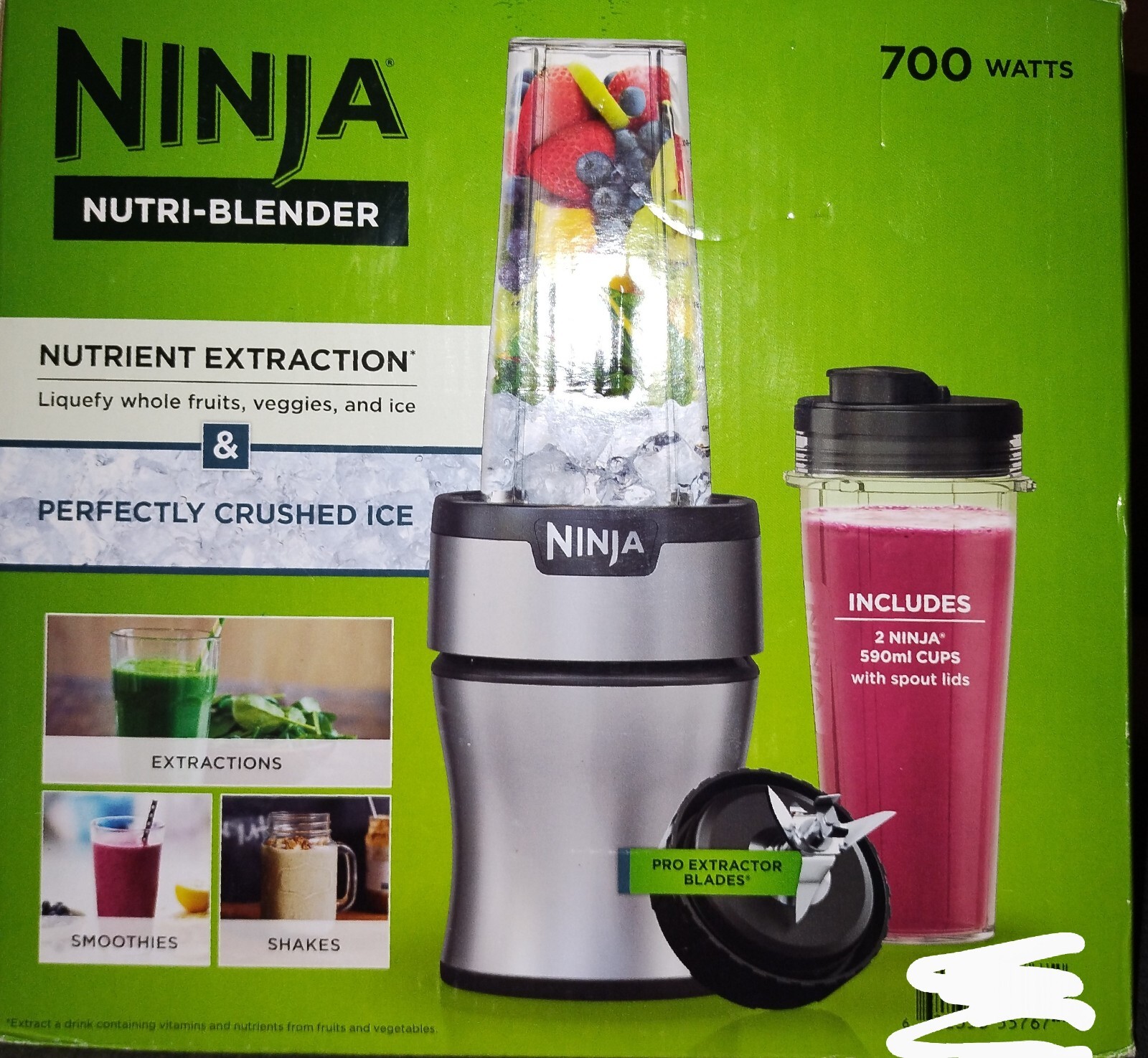 Ninja NutriBlender BN300 700Watt , 2 20 oz DishwasherSafe ToGo Cups