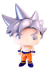 Figura de juguete de vinilo rara Funko Pop Dragon Ball Z Super 386 Goku Ultra Instinct DBZ