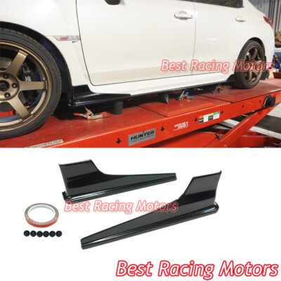 For 2015-2021 Subaru WRX STi w/ STi Add-On Side Skirts Front Side