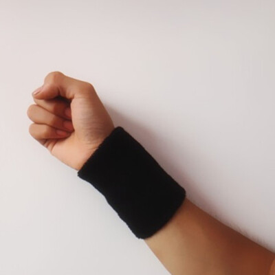Handgelenk-Stirnbänder Sport-Armband Baumwolle Schweiß-Stirnband Für Damen      