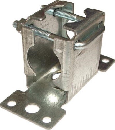 Wall Bracket for 1"" TV Aerial Pole / Mast House Facia Loft Caravan Clamp Mount