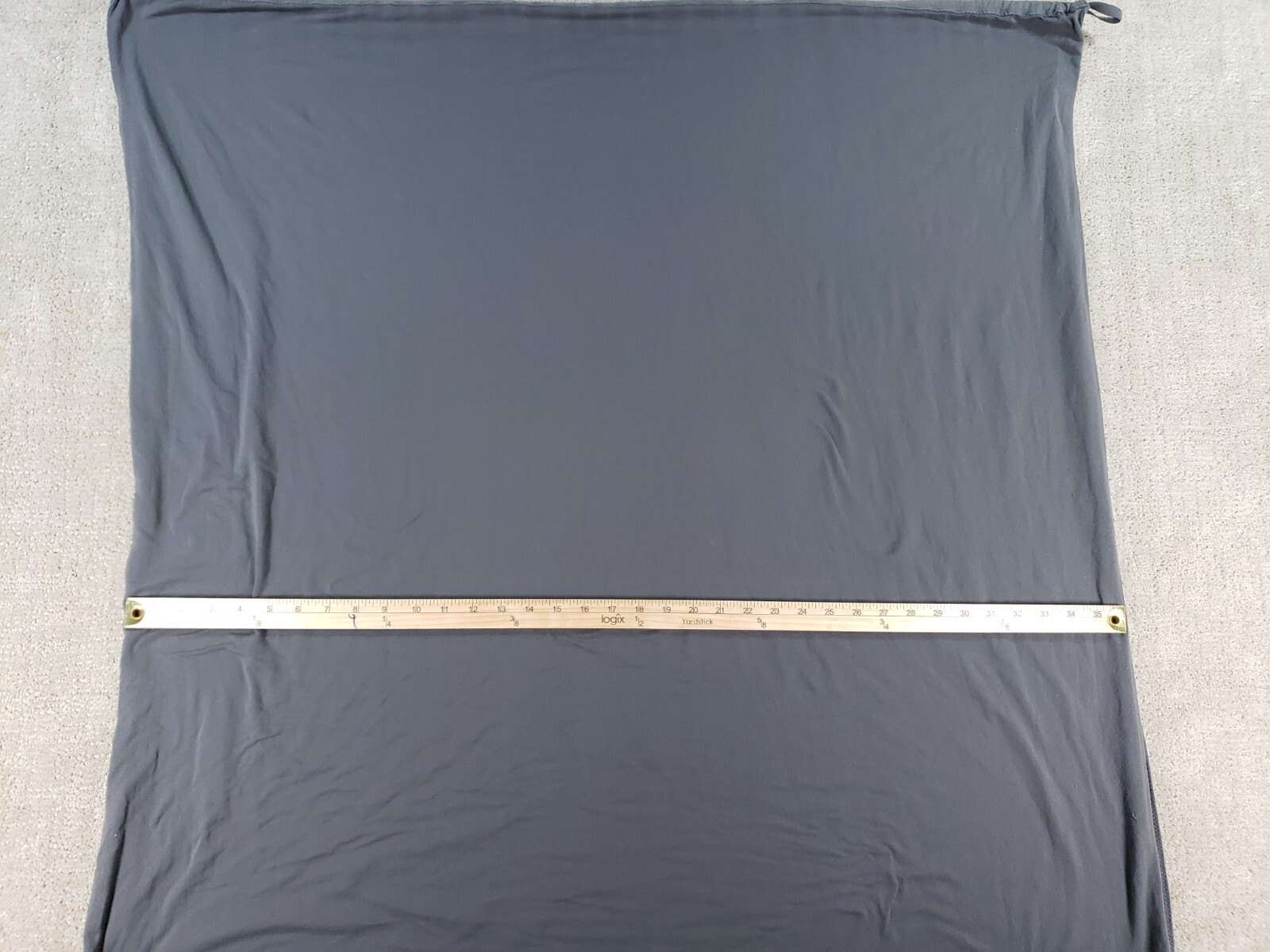 Lululemon Scarf Gray Solid 36x38 - image 5