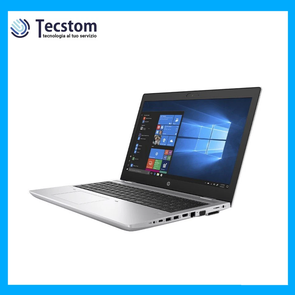 Notebook Pc Portatile Hp 15.6" i5 Ram 16Gb SSD 512 Ricondizionato BATTERIA NUOVA - Immagine 2 di 4
