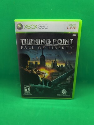 Turning Point: Fall of Liberty (Microsoft Xbox 360, 2008) CIB Complete 