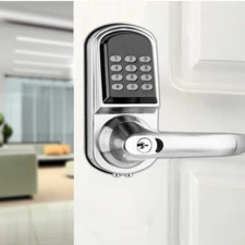 Smart Keyless Mechanical Door Lock Digital Code Keypad Password Entry Knob fHome