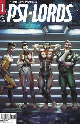 Psi-Lords Comic 1 Cover C Variant Alan Quah First Print 2019 Fred Van Lente