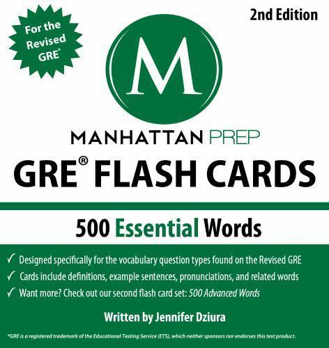 ノート・メモ帳 Manhattan GRE Vocabulary Flashcards s-l640.jpg