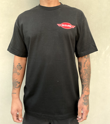Official Licensed SIMS Skateboard Bar Men's T-Shirt Tee Skate