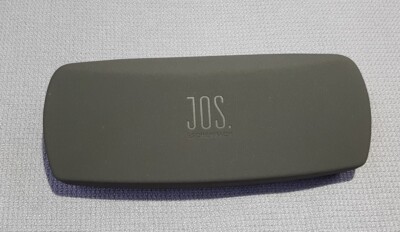 JOS. Eschenbach Brillenetui Dunkelgrau + Putztuch Hartschalen Sonnenbrillen Box