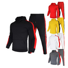 Tracksuit Suit Men's Set Fleece Jacket Pants Jogging Track and Full Men  s
