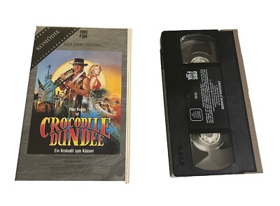 Crocodile Dundee - CBS Fox Video / VHS Kassette / Rar Vintage Video Kassette