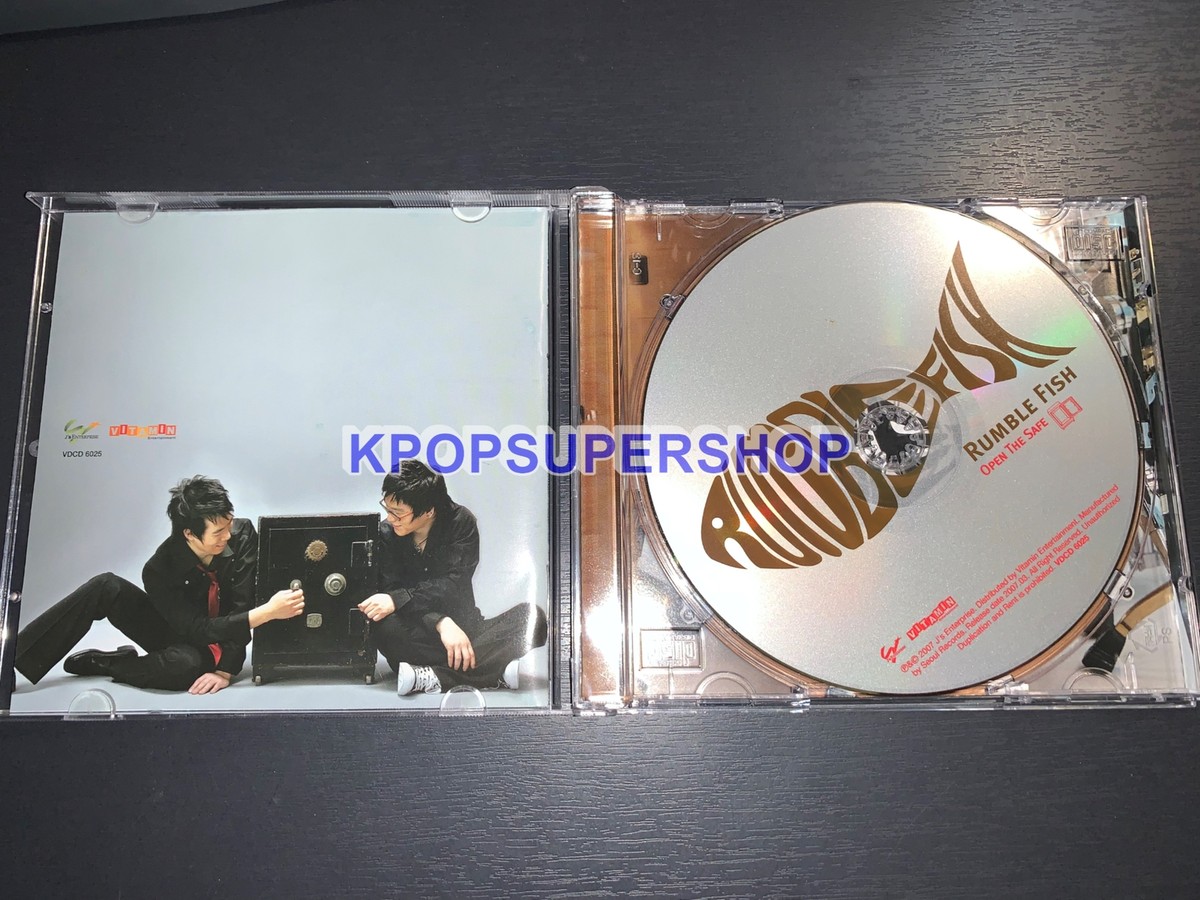 Rumble Fish 3rd Album Open the Safe CD Booklet Good Condition Rare