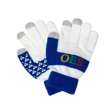 Order of the Eastern Star OES Knit Gloves-New!