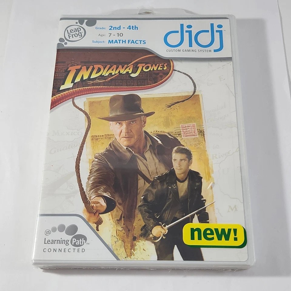 Leap Frog didj Indiana Jones & High School Musical New Sealed Disney Learning - Image 2 of 4