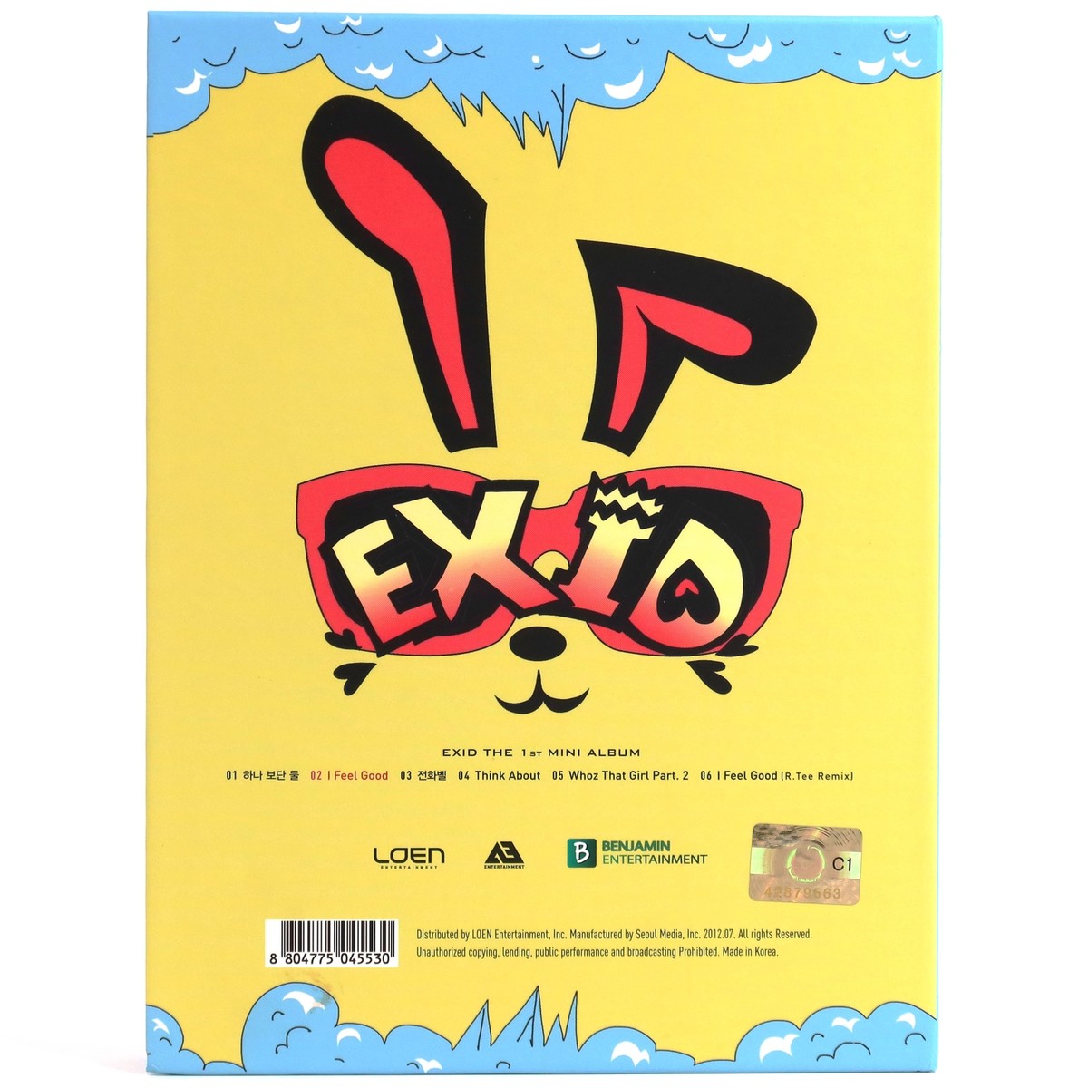 K-POP・アジア EXID HIPPITY HOP EXID - Hippity Hop 1st Mini Album CD K-Pop 2012 | eBay