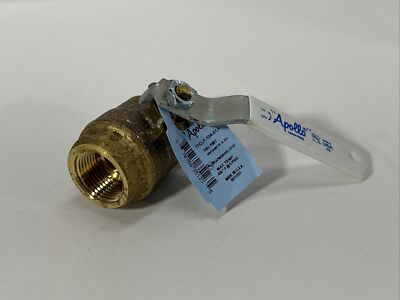 APOLLO 77CLF-104-01A 3/4'' BALL VALVE FULL PORT THREAED END 