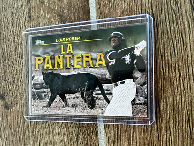 2023 Topps Series 1 Luis Robert La Pantera AKA Nickname SSP Insert #AKA-4