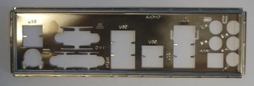 ASRock Z77 Pro4 Blende -Slotblech -IO Shield #35700
