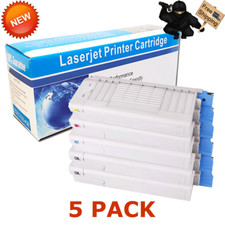 5 Toner for Oki C711 C710 C711N C710N C711DN C710DN C711DTN 43866104  CMY2BK