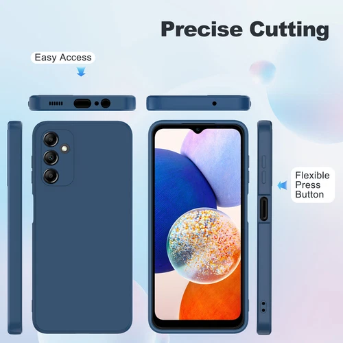 Custodia silicone antiurto telefono 5G per Samsung Galaxy A14 A15 A54 A55 A25 - Foto 40 di 56