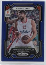 2023 Prizm Turkish Airlines EuroLeague Blue /199 Lazaros Papadopoulos #195 14mf