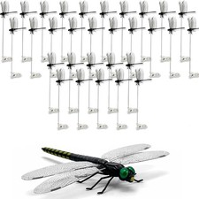 2026 New Dragon Fly Clips for Bugs Repellent,3D Clip, Dragonfly Garden Decor