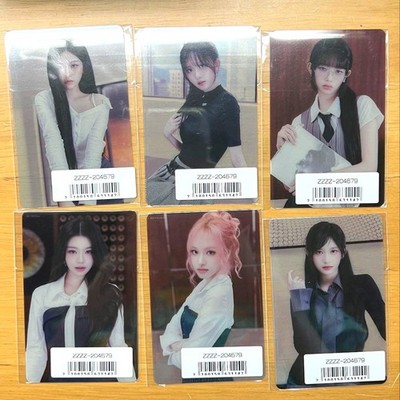 IVE JAPAN 3rd EP Be Alright SONY MUSIC Official Clear Photocard | eBay