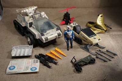 vintage Hasbro G.I. Joe Fahrzeuge und Zubehör Konvolut Lot#3