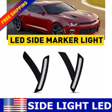 For 2016-2023 Chevy Camaro LS LT SS ZL1 Front Rear 4PCS LED Side Marker Light US