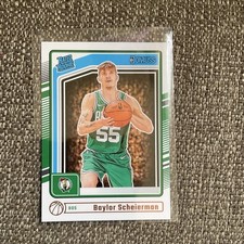 Panini 2024-25 Donruss Rated Rookie Baylor Scheierman #224 Boston Celtics