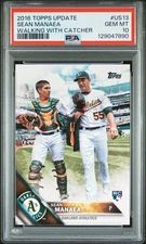 Sean Manaea - 2016 Topps Update Image Variation SP RC  PSA 10