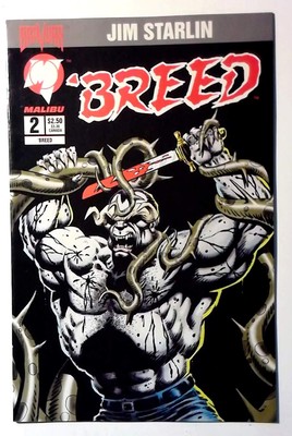 Breed #2 (1994) Malibu Comics 1st Print Comic Book