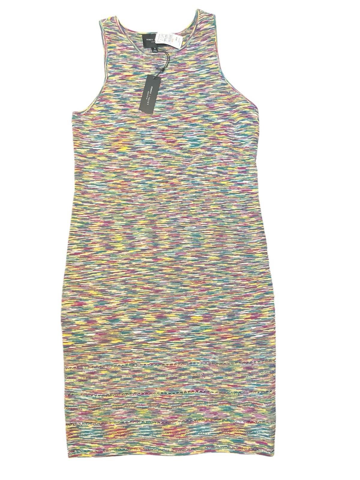 Vestido sin mangas Romeo And Juliet Couture mediano multicolor