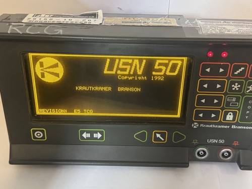 Detector ultrasónico de defectos krautkramer Branson USN 50 - Medidor de espesor UT NDT - Imagen 3 de 23