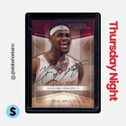 2004 SKYBOX AUTOGRAPHICS #5 LEBRON JAMES 2ND YEAR ROOKIE
