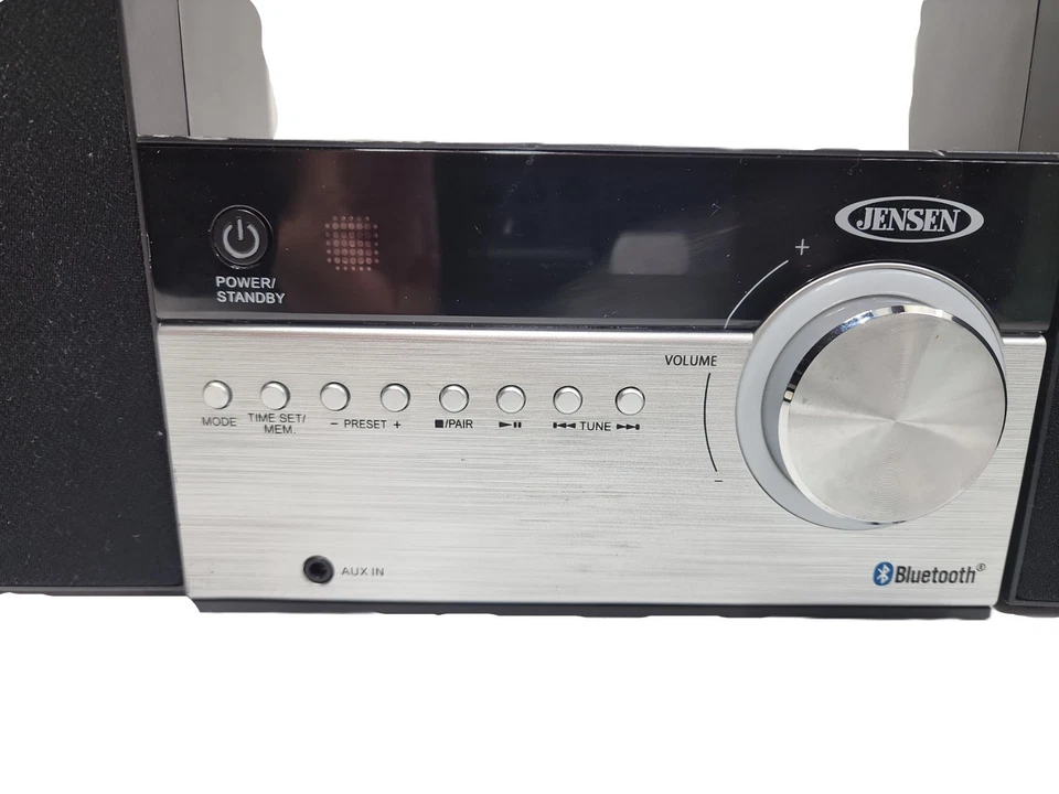 Jensen JBS-200 Bluetooth CD Music Stereo AM FM Micro Bookshelf Radio - Image 2 of 4