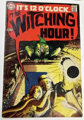 The Witching Hour #2 1969 DC Comics Nick Cardy Cover Silver Age Horror