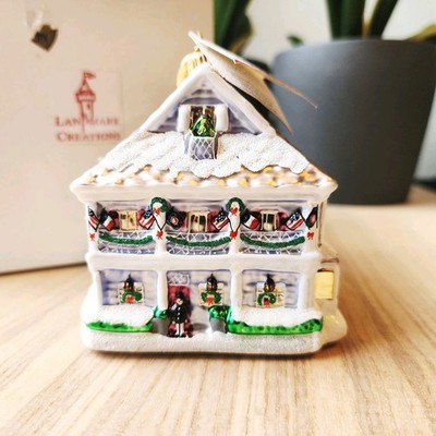 Landmark Creations The Inn at Little Washington Christmas Ornament Gift Shop